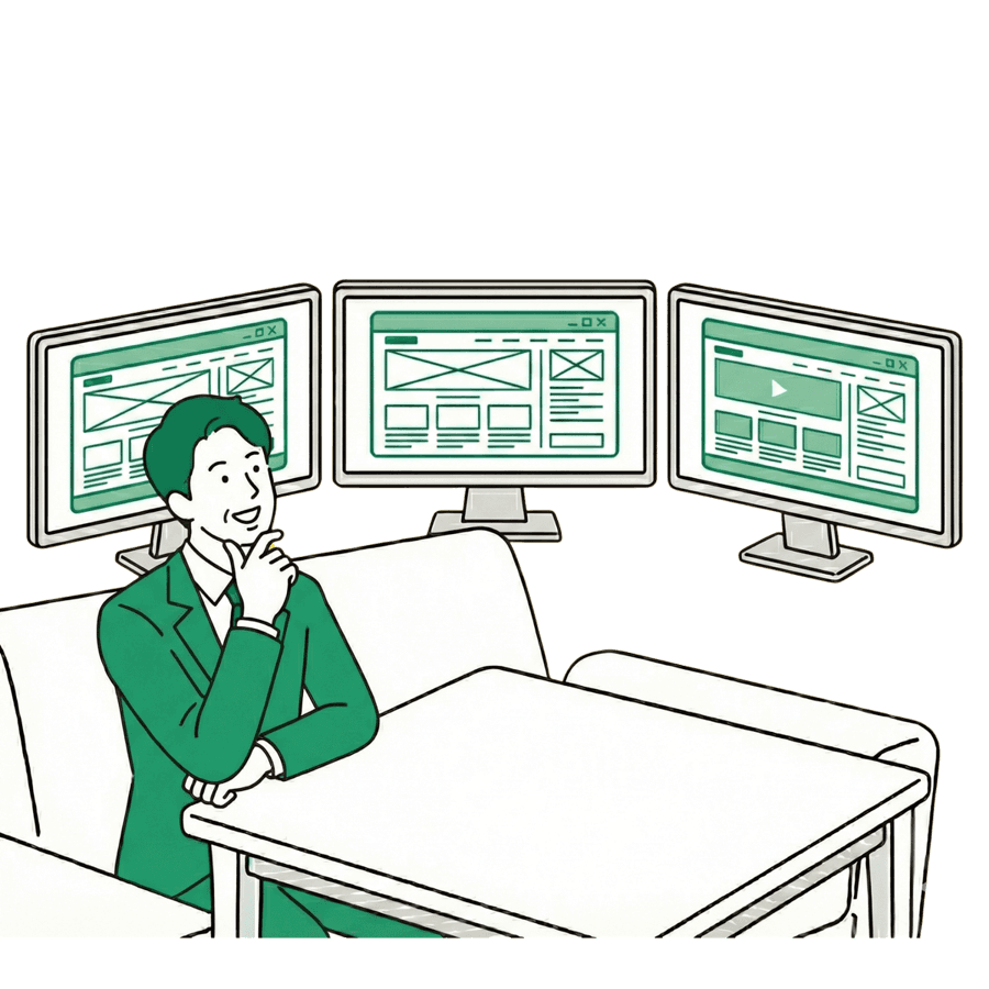 あなた向けに3案をすぐに無料提案